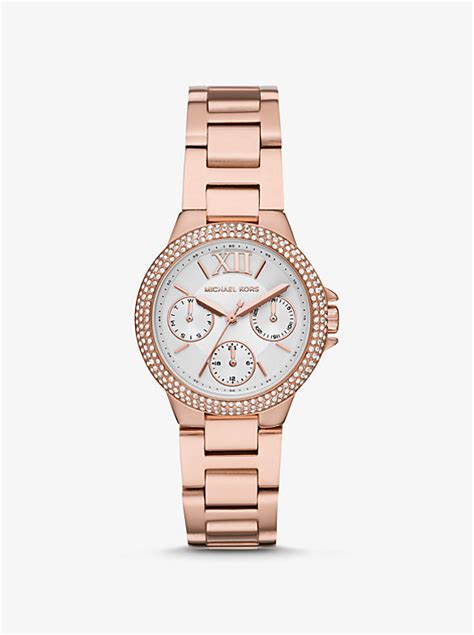 michael kors mk6845|Mini Camille Pavé Rose Gold.